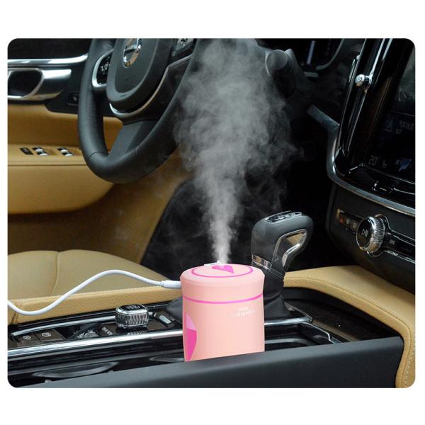 Portable Car Air Diffuser USB Rechargeable Mini Atomizing Humidifier