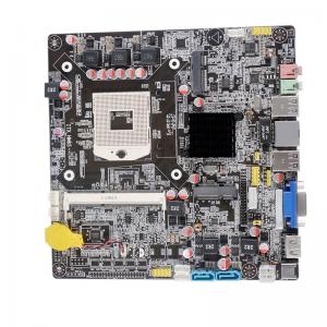 China Desktop Computer Motherboard HM65 With 2 Generation CPU On Board 1600 1333 1066 on sale