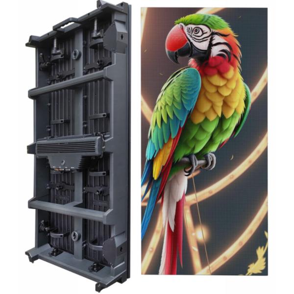 Radian Lock Design P2.97 Indoor Rental LED Display Floor Fixed 500*1000mm Cabinet