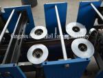 Rainspout Downspout Roll Forming Machine Fly Saw Cutting 100mm Or Customized