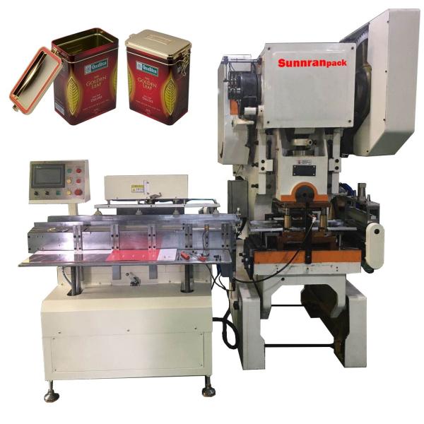 Sunnran Tin Box Making Machine 50 Can / Minute For 35mm Height Can