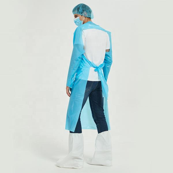 Sterile Disposable isolation gown surgical gown with Rib Cuff AAMI Level 3 4 5