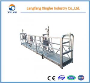 China zlp630 aluminum suspended hanging scaffolding / lifting platform / construction gondola wholesale