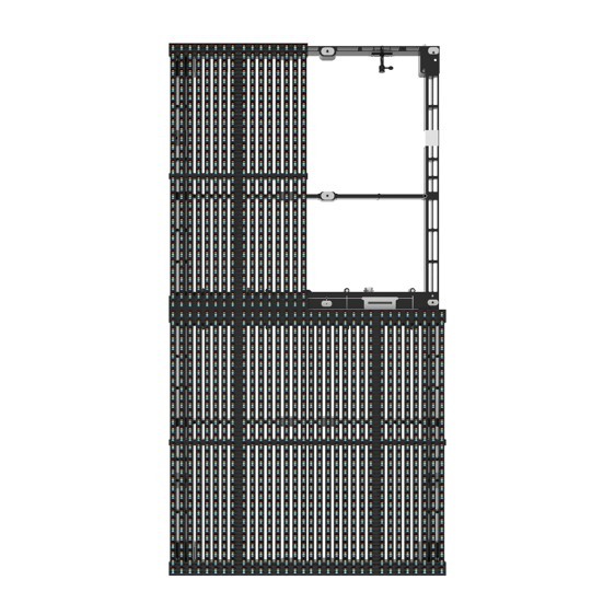 Power Saving Advertising LED Display Screen Flexible Curtain P10 LED Display