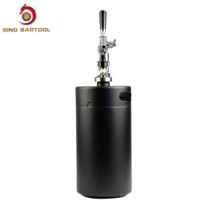 China Insulated Ball Lock Mini Keg Tap System With Sodasteam Bottle wholesale