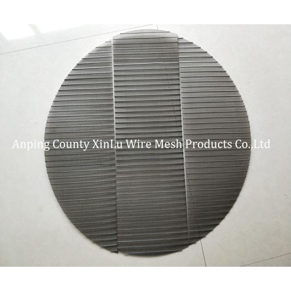 Wire Wrapped Screen Panel V Wire 2.5x4mm for Wire Mesh Filter Applications