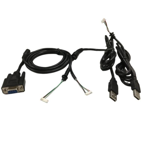 Customize Cable Assembly 2.54mm 4 Pin to dB9 Female RS232 to HMI Cable