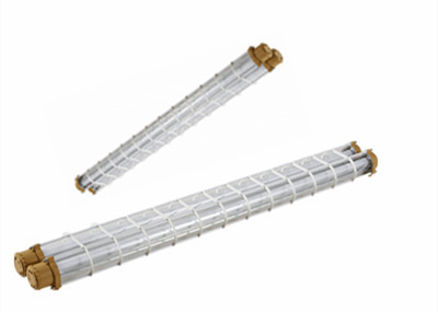 Quality 90lm / W Double Tube Light IP65 EX Explosion Proof Led Pole Linear Light Fixtures for sale