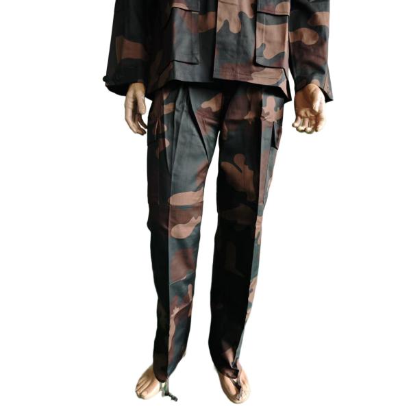 BDU Military Uniform Camo Jacket And Pants Set 65 35 Poly Cotton Tactical Workwear For Men