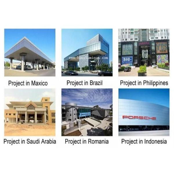 Fire Retardant Cladding PVDF Aluminium Composite Panel CE Approved