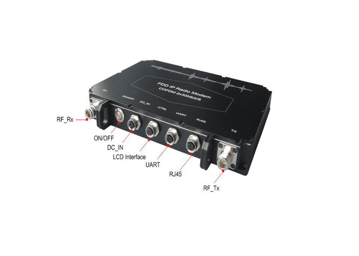 China H.265 FDD IP Radio Modem COFDM Video Transmitter For Tactical Communication System on sale