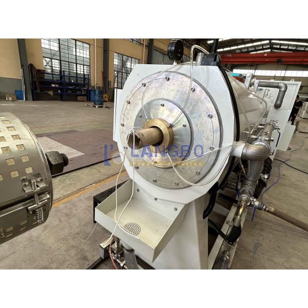 Plastic PVC Drip Irrigation Conduit Cable Corrugated Tube Extrusion Production Making Machine
