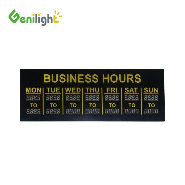 Eye-Catching Semi-Outdoor LED Neon Open Sign for Shop Store Window CE ROHS Approved