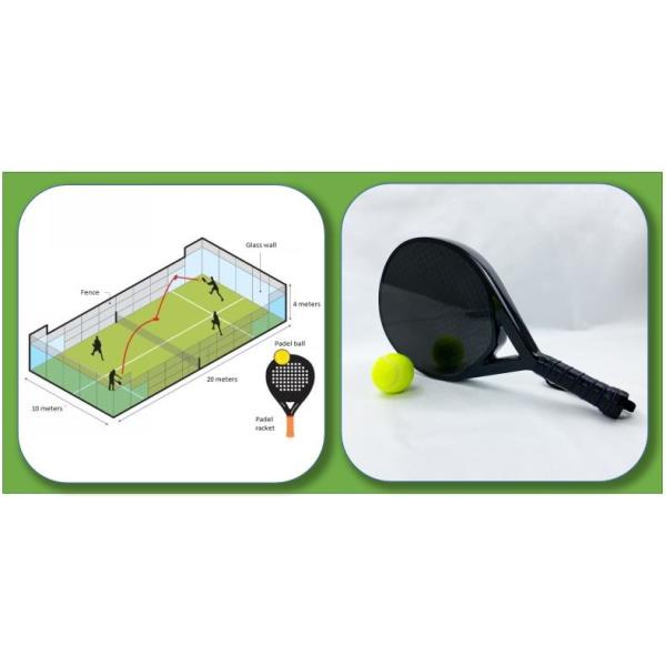 OEM Drop Shot Beach Tennis Racket Eva Carbon Fiber Diamond Padel Racket