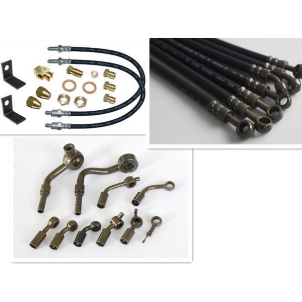 hot sale DOT SAE J1401 certificated hydraulic brake hose 1/8 hl with fittings