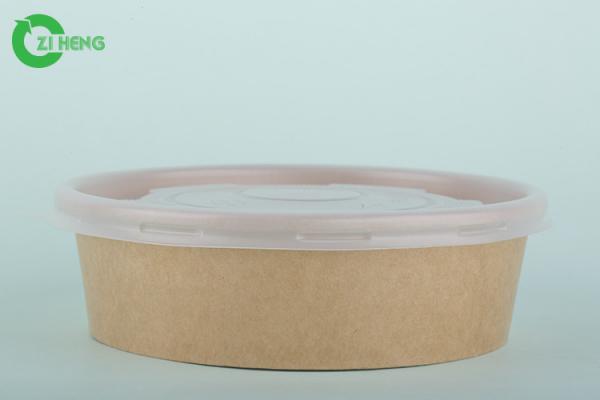 Quality 16 Ounce Disposable Paper Bowls With Lids Single Wall OEM ODM Accepted for sale