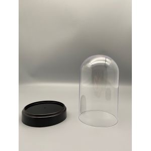 Injection Molding Plastic Dome Bell Jar Transparent For Christmas