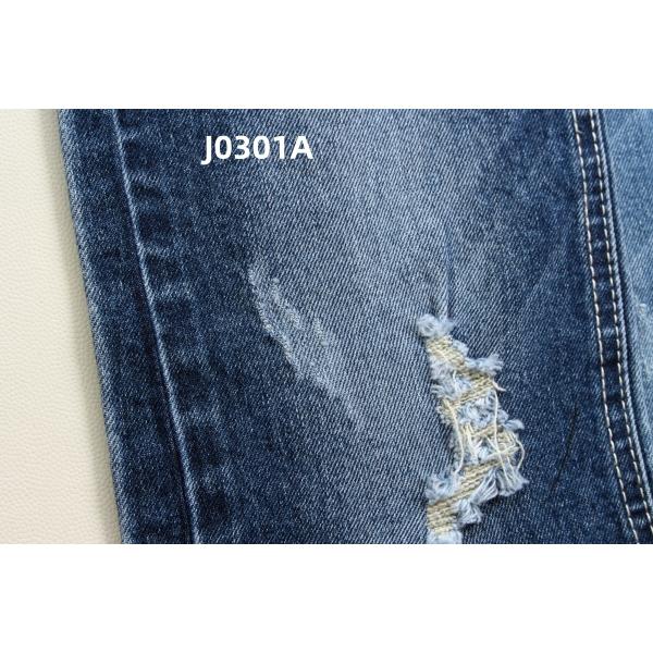 2024 High Quality 11.5 Oz Green Blue Stretch Woven Denim Jeans Fabric