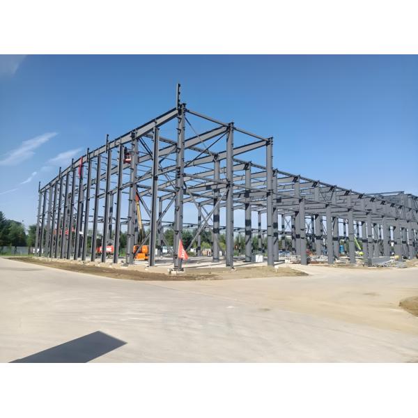 Prefab Metal Building Solutions Light Frame Construction Steel Workshop with Steel Structure
