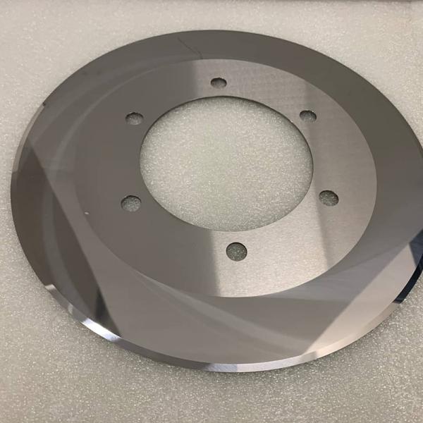 OD230mm Fosber Machine Tungsten Carbide Razor Blades