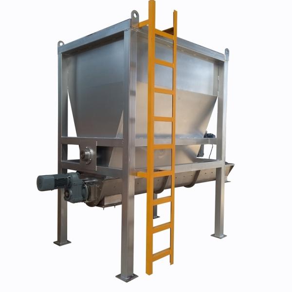 OEM Custom Hopper Horizontal Powder Screw Mixer