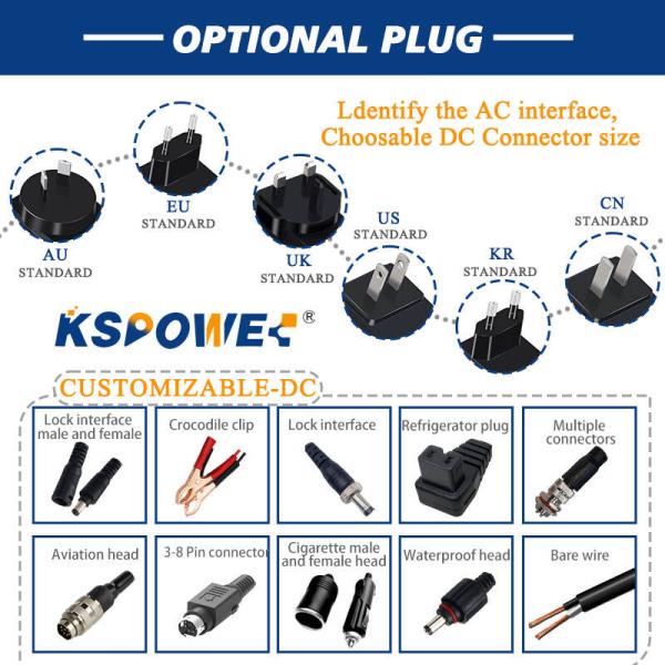 12v 2500ma Class 2 Power Supply 60Hz Wall Mount Power Adapter Output AC DC 7.5v 21v 500ma 4000ma