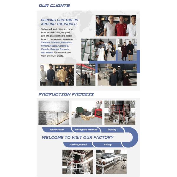 Online Technical Support 1mm HDPE Plastic Membrane Sheeting for Dam Liner