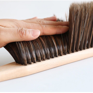 Soft Bristles PP Household Cleaning Brush Wooden Handle 180g