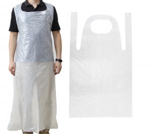 China waterproof disposable medical plastic aprons plastic restaurant apron hairdressing apron plastic for barbershop on sale