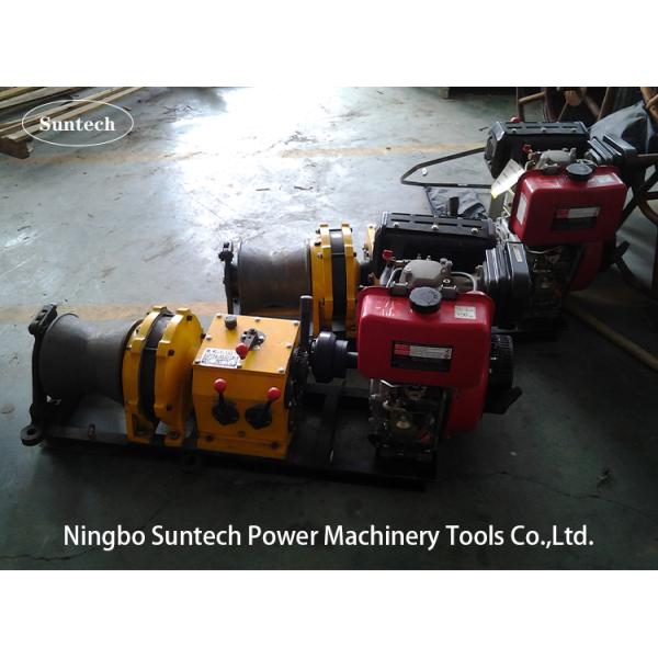 Power Construction Diesel Powered Winch Cable Pulling Engine Powered Winch