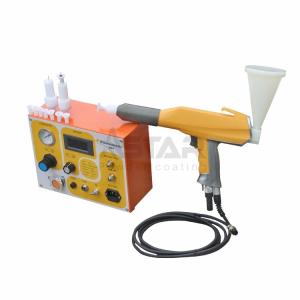 China Spraying Test Triangular Cone Hopper Manual Powder Coating Machine wholesale