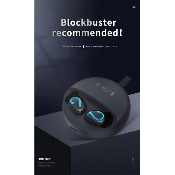 Dual Speaker BT5.0 Creative True Wireless Earbuds ANC With LCD Display