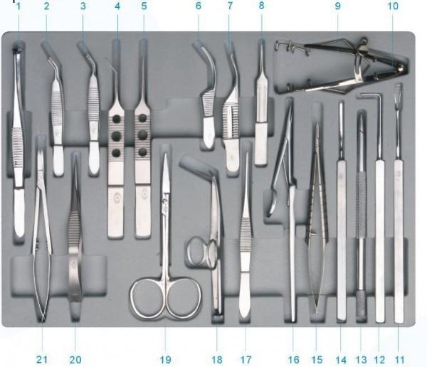 Quality SZY-CBM21 Instrument Set for Ophthalmic Surgery( Code No.59011) for sale