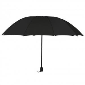 China Manual Open Black Compact Oversized Rain Umbrellas UV Protection Fabric Durable wholesale