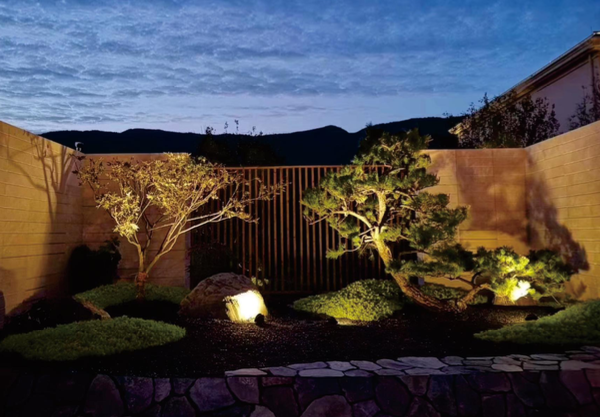 ABS Spike LED Garden Spotlight With Constant Current Driver 9Pcs High Power LED