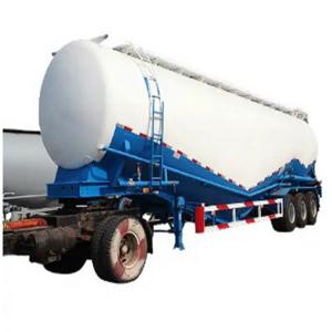 China High Load 30-80Ton  4 Axle Bulk Cement Semi Trailer Stainless Steel Aluminum Vertical Silo Type Dry Powder Truck Trailer wholesale