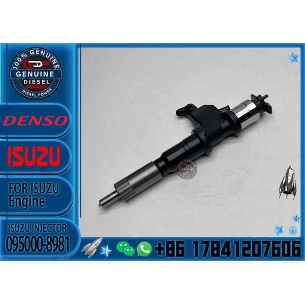 High Quality New Diesel Common Rail Fuel Injector 095000-8981 For ISUZU 6WG1