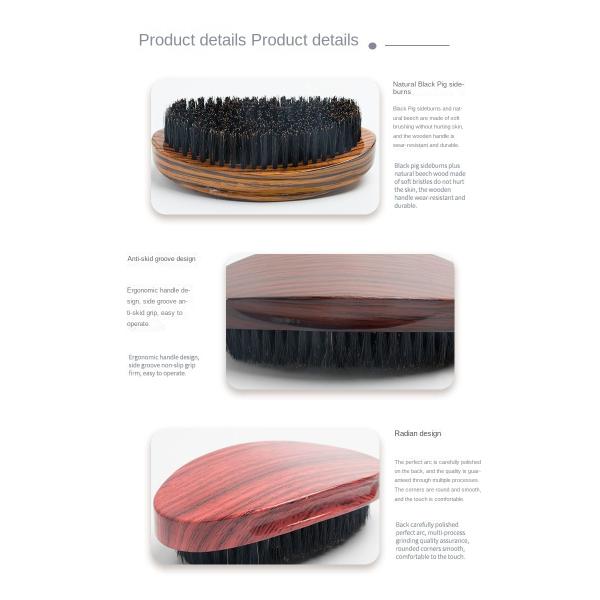 Soft Bristle Wave Brush Custom Torino Pro Brosse for Men's 360 Waves in South Africa's
