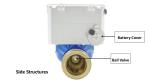 NB-IOT Communication Smart Water Meter for Communication Automatic Valve Control