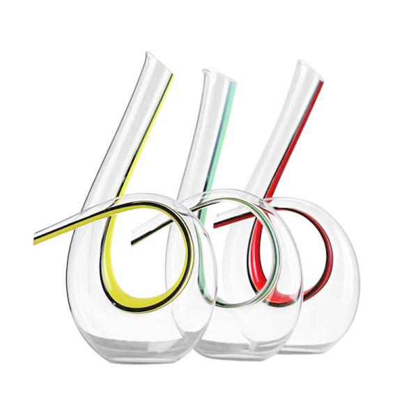 Wholesale Bulk Artisan-Crafted Lead-Free Crystal Wine Decanter Aerator | 1500mL Distributor-Ready Carafe