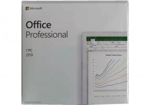 Software Office Product Key Card , Microsoft Home And Business 2019 For 1 PC Or Mac