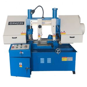 GH4235 Double column cutting capacity 350-350*350 horizontal band saw machine