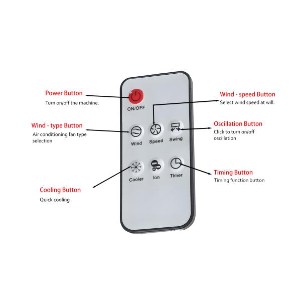 220V Portable Evaporative Air-cooled Fan Is Used As an Auxiliary air Conditioning Device in Bedrooms and Living Rooms