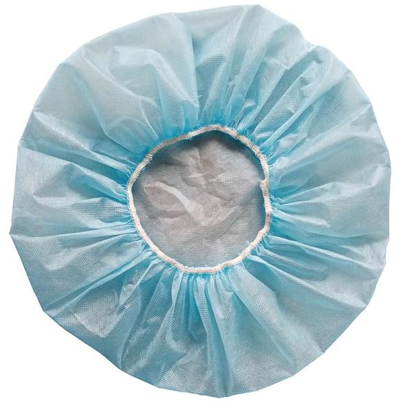 PP Nonwoven Disposable Bouffant Caps , Colorful Disposable Scrub Caps