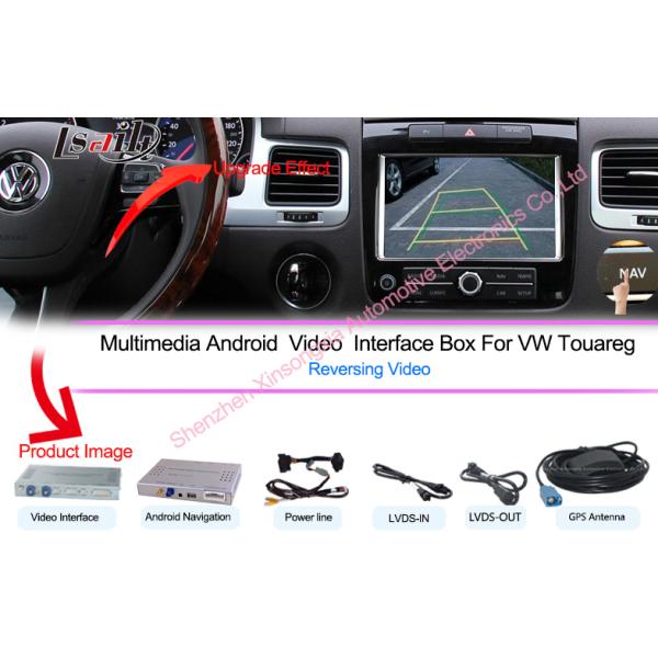 TV Volkswagen Touareg 8 " GPS Navigation Systems Igo / Google Map