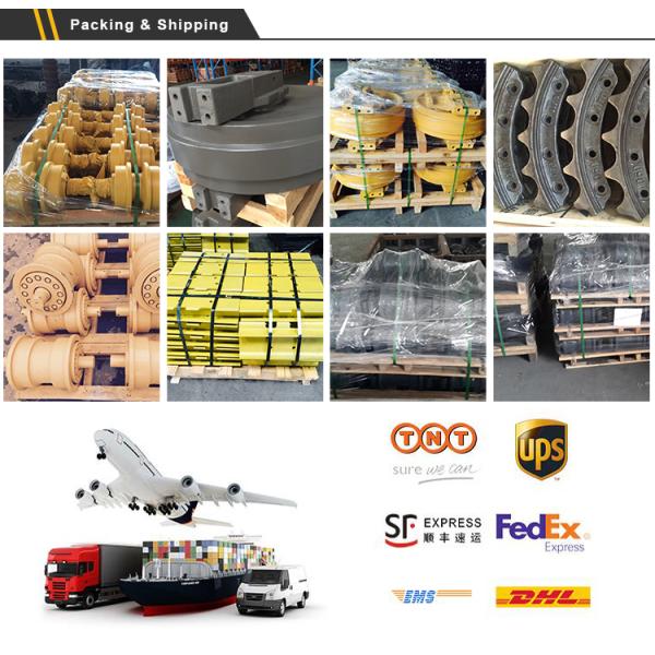 Highly Durable and Sk45 Mini Excavator Track Group with Forging/casting Technique