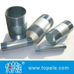 China Customized Precise Thread Electro-galvanized Rigid Conduit Nipple Steel IMC Conduit And Fittings wholesale
