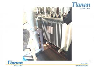 China Oil Type Three Phase Power Transformers Full Sealed With Low Temperature Noise wholesale