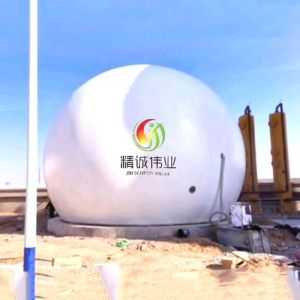 China Vacuum Relief Valve Biogas Holder With Insulated Polyurethane Foam on sale