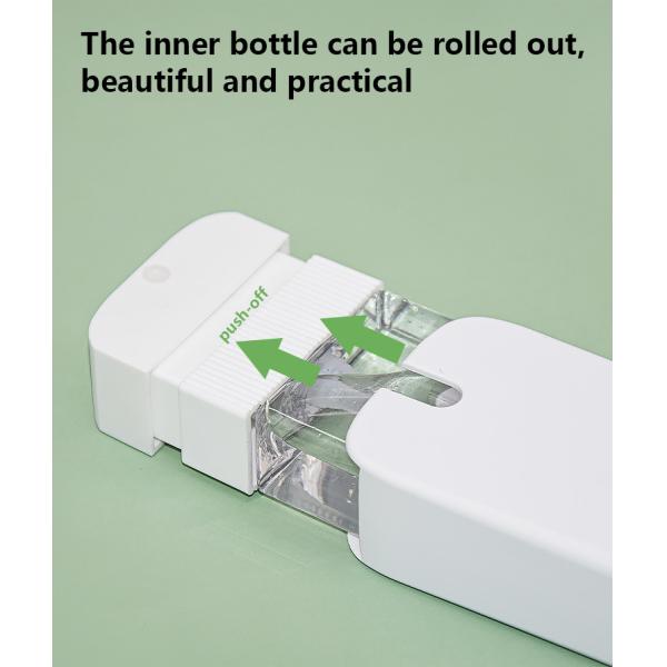 35ml Customized Color And Logo ABS+PETG+PP Plastic Perfume Spray Bottle Perfume Bottle UKP19